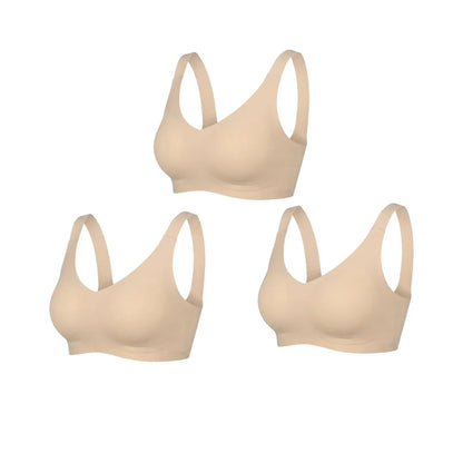 3 Sutiãs Sustentação Midas - 54% OFF + Calcinha Grátis