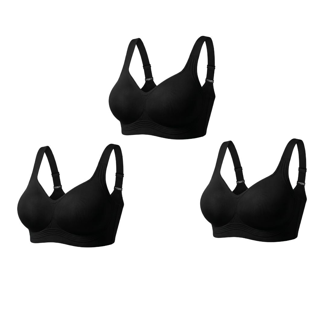 3 Sutiãs Modeladores Belleforma - 54% OFF + Calcinha Grátis